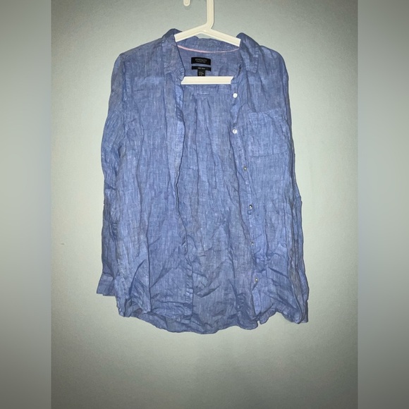 100% Linen Top - Picture 3 of 4